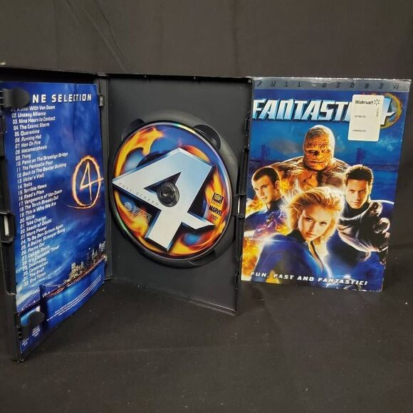 Fantastic 4 Full Sceen Movie [DVD] - Picture 2 of 3